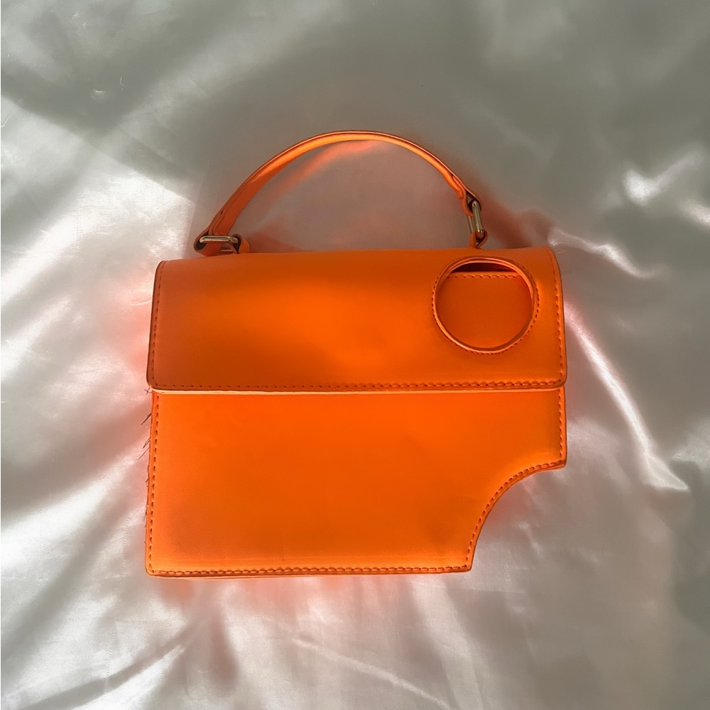 Neon Orange Handbag